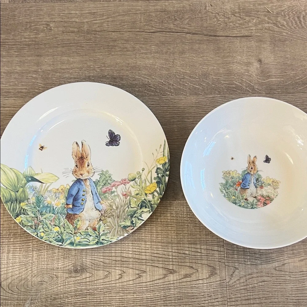 Peter Rabbit Ceramic Bowl Set - Picture 3 of 4